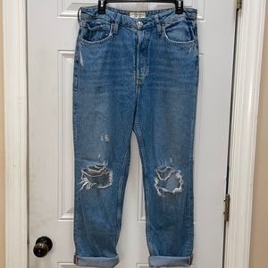Free People mom jeans